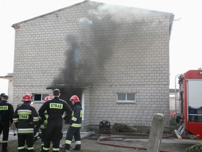 Poligon doświadczalny strażaków