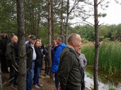 Leśnicy zwiedzili kopalnię Adamów