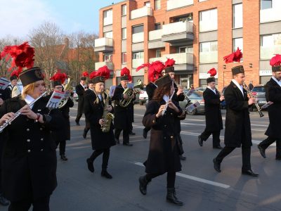 Górnicza orkiestra na Święcie Niepodległości