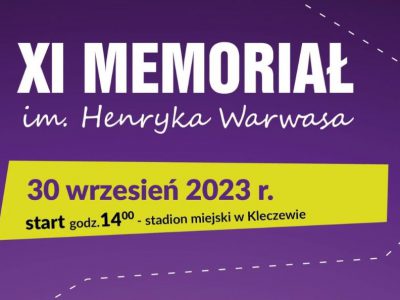 XI Memoriał im. Henryka Warwasa